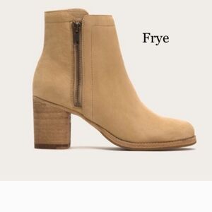 Frye Addie Double Zip Boots/Booties 7.5